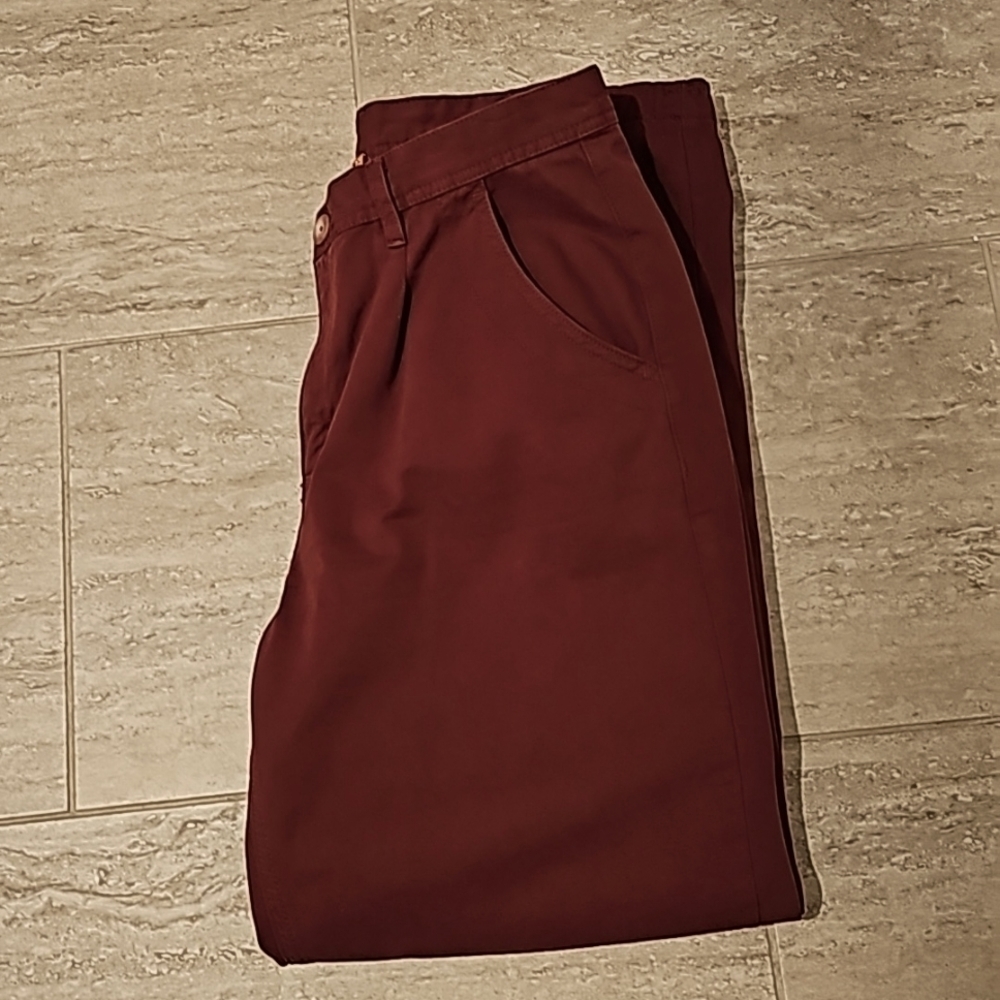 Free People Women's Wide Leg Pleated Pants sz 6